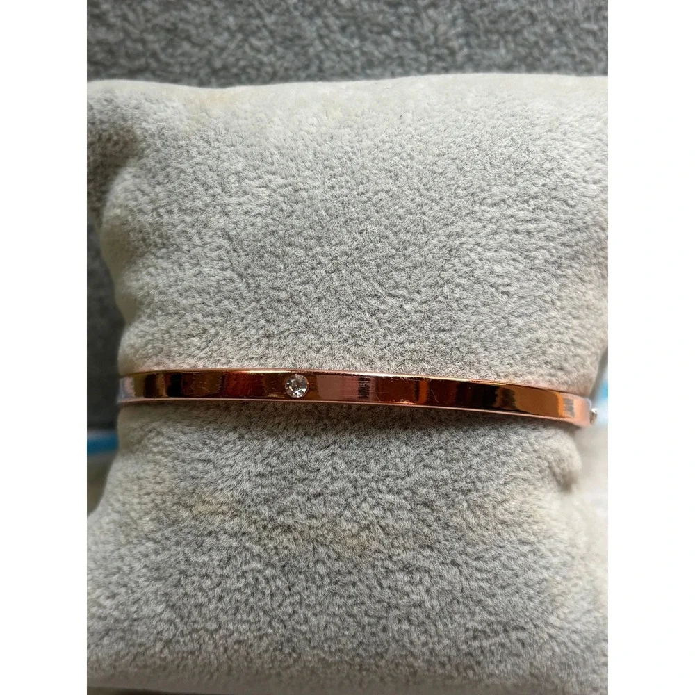 #25. Rose-gold-tone Bangle